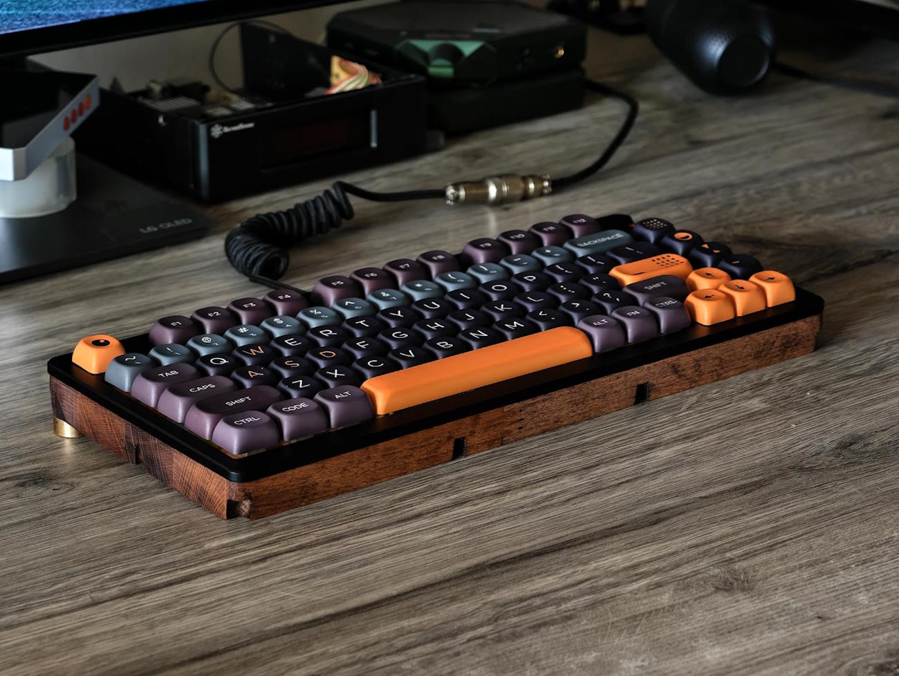 Wooden Keyboard 3