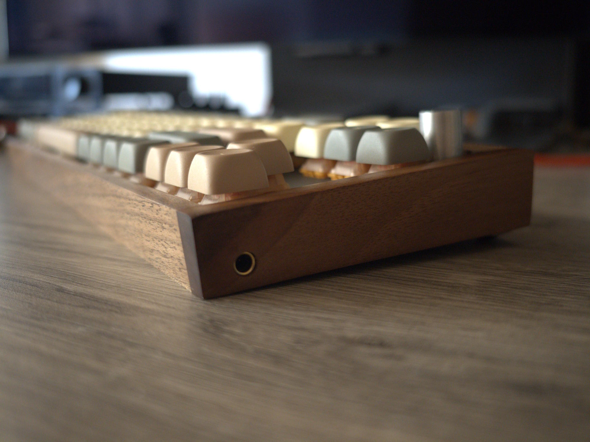 Wooden Keyboard 4