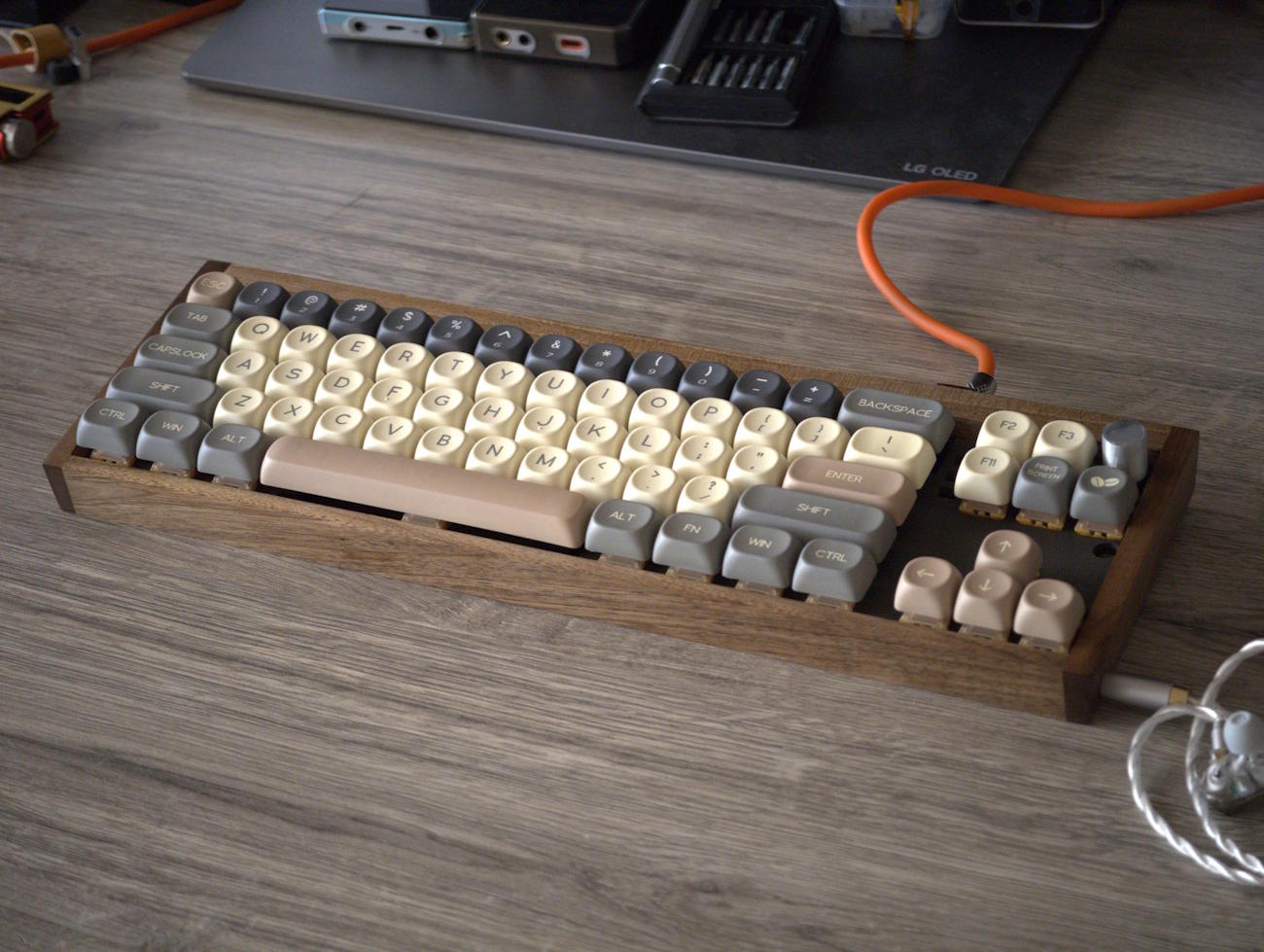 Wooden Keyboard